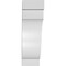 Ekena Millwork 3-in. W x 6-in. D x 10-in. H Copenhagen Architectural Grade PVC Knee Brace BRCP03X06X10CHG - alternate 4
